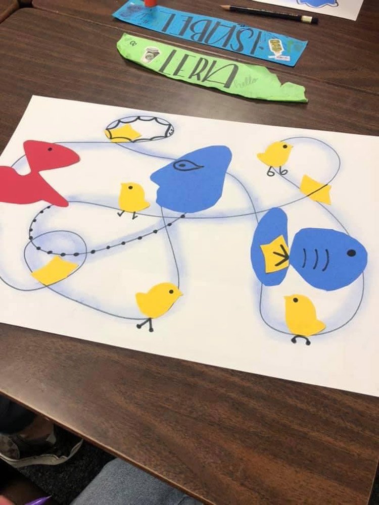 Joan Miró Elementary Art Lesson