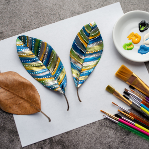 texture art projects for elementary